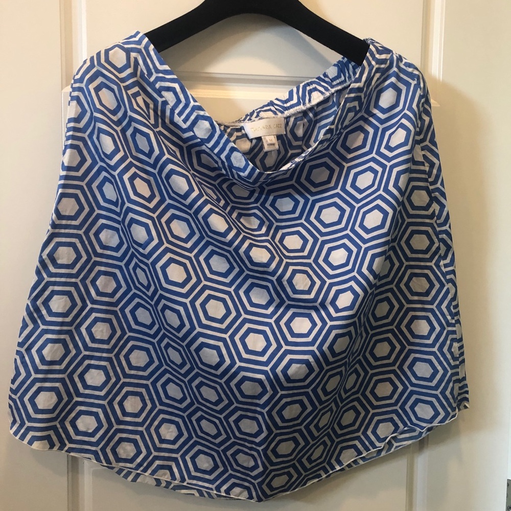 Tamara Catz Maui silk/cotton blend skirt